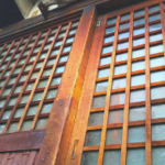 【引き戸】老舗店舗　鍵交換