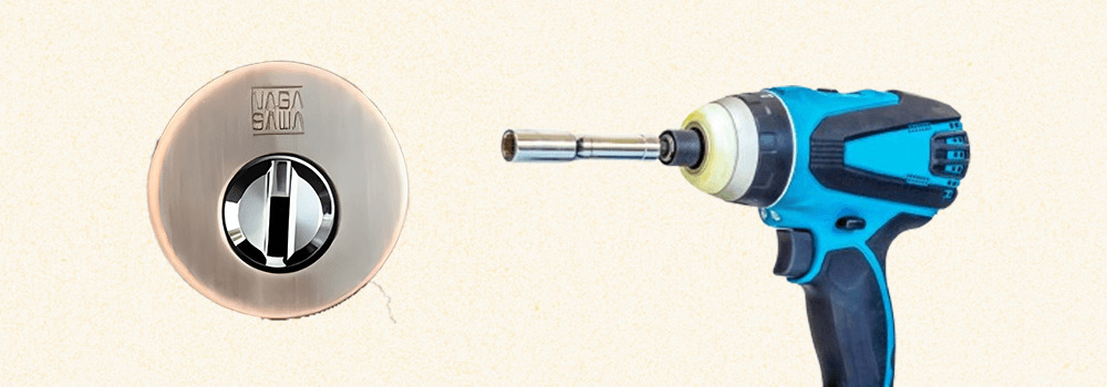 破壊開錠に必要な電動ドライバー